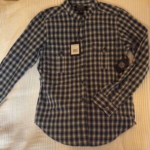 Filson women's Blue Plaid Shirt